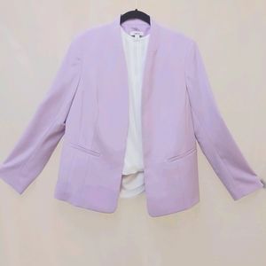 Bar III suit and Calvin Klein top